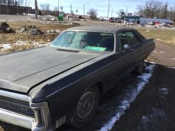 1969 chrysler Imperial, w/ only 45K miles stored in side (none runner)