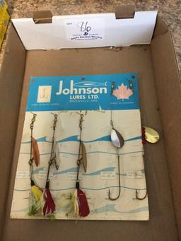 Johnson Lures LTD, lures (new old stock)