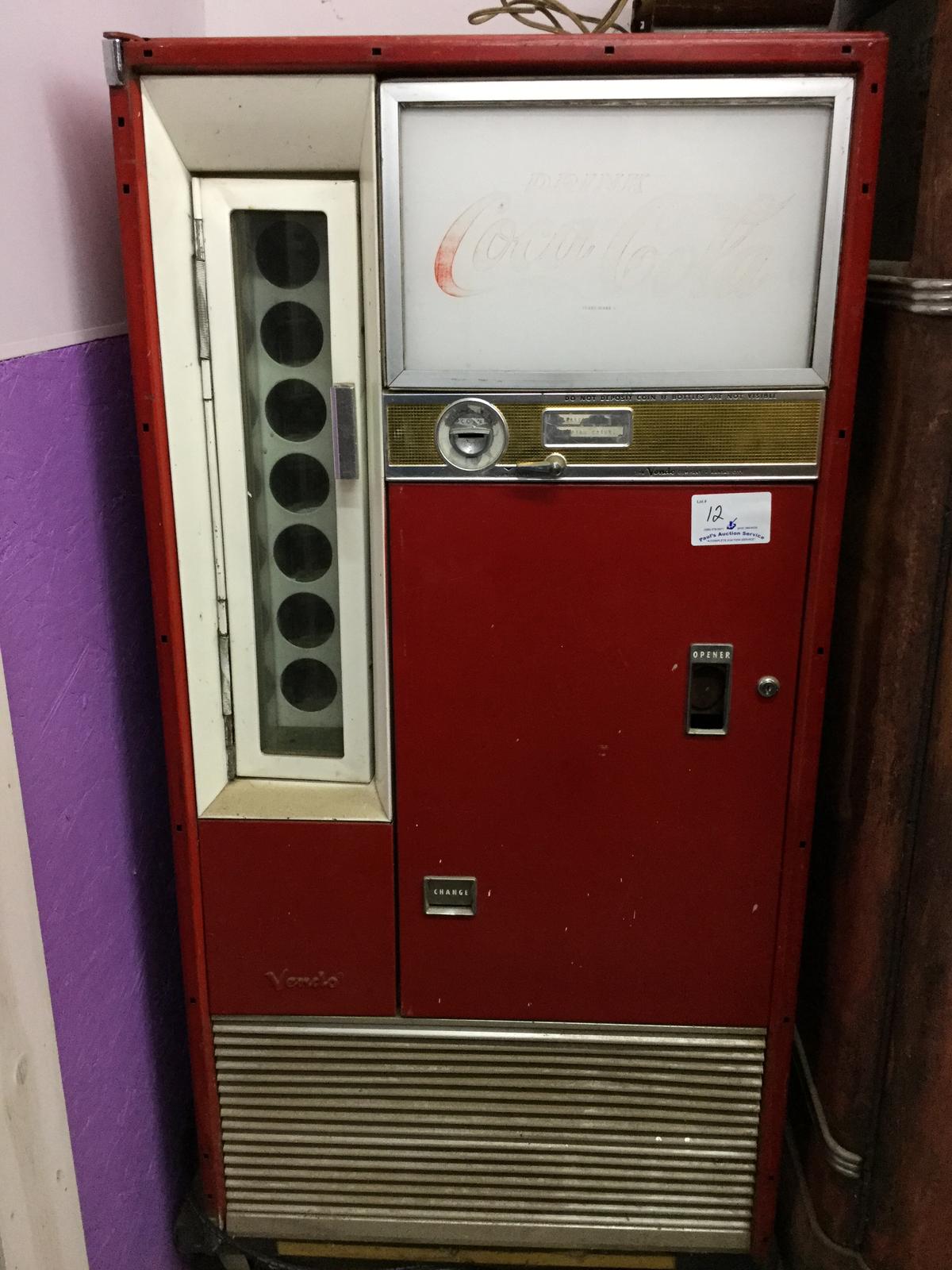 Coca cola 35 cent pop machine