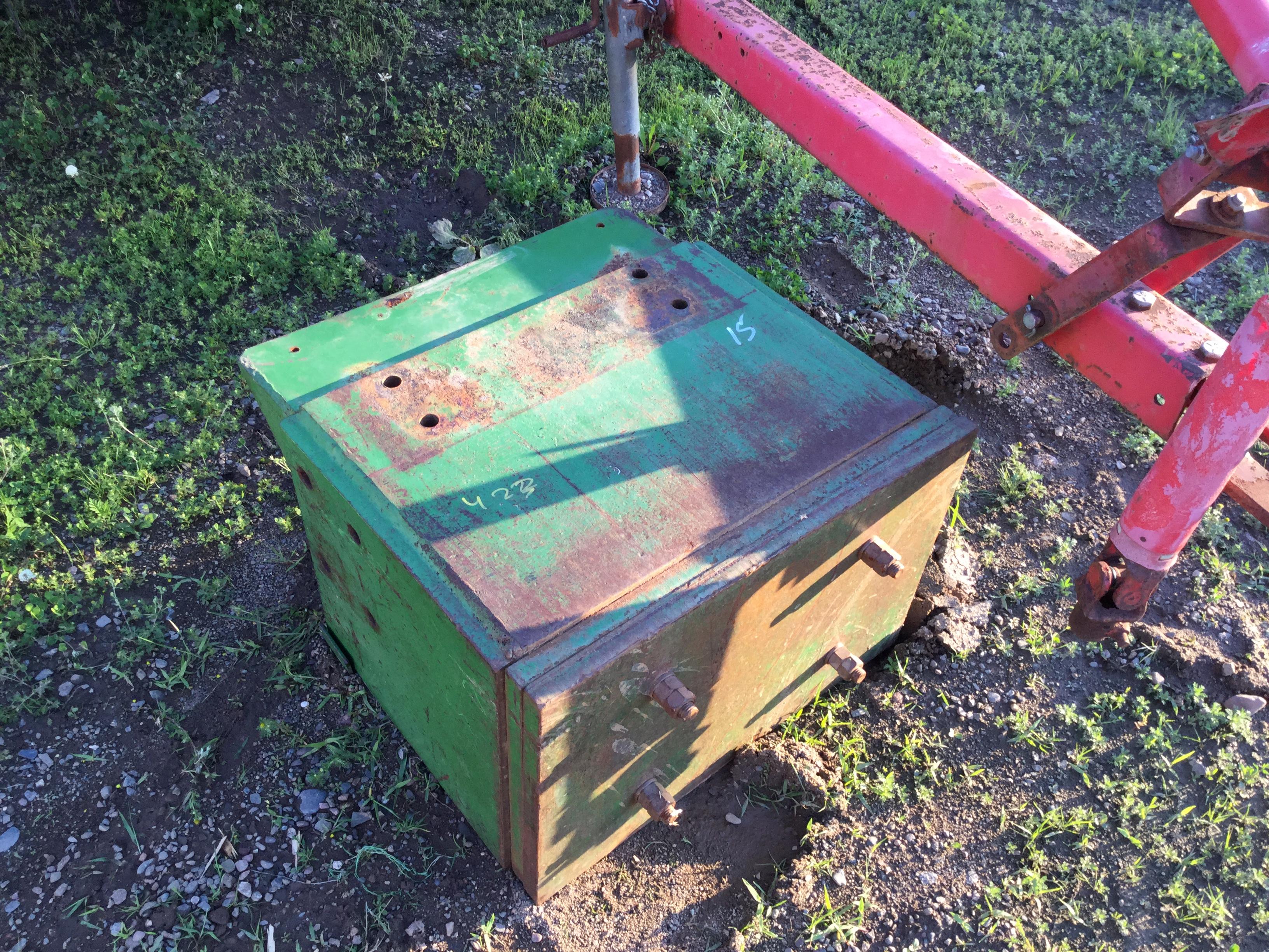 John Deere rock box