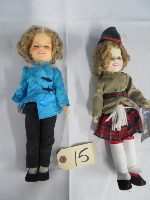 2 SHIRLEY TEMPLE DOLLS