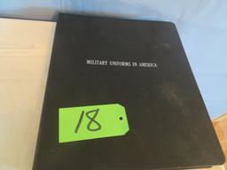BOOK OF MILITARY UNIFORMS OF AMERICA