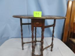 DROP LEAF TABLE DAVIES PUTNAM FURNITURE, MICHIGAN