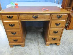 CHERRY KNEE HOLE DESK