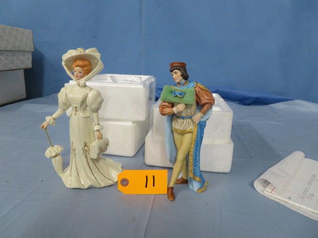 2 LENOX FIGURINES