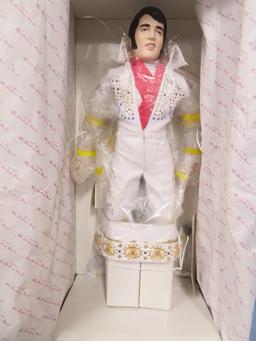 18" ELVIS PRESLEY 1987 DOLL BY THE DANBURY MINT NEW IN BOX