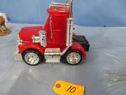 TELL TIME 97C STAR CLOCK NC. TRACTOR TRAILER CLOCK