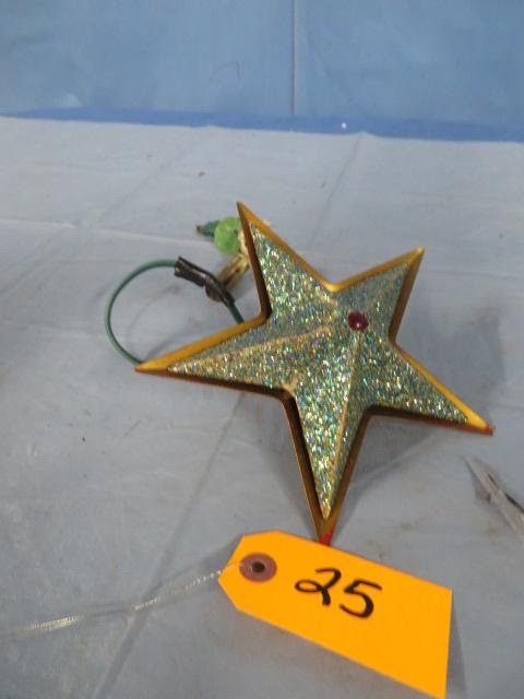 VINTAGE STAR TREE TOPPER