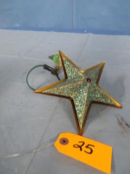 VINTAGE STAR TREE TOPPER