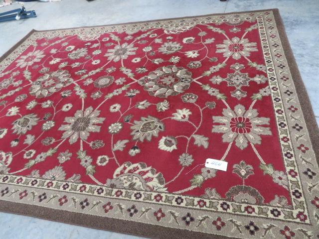 BEAUTIFUL RED/BROWN RUG BY HARVARD COLLECTION  7FT 10" X 10 FT. 6"