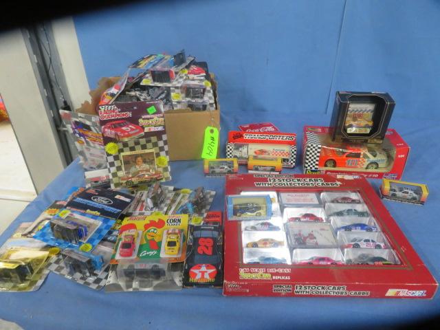 LARGE SELECTION OF NASCAR CARS