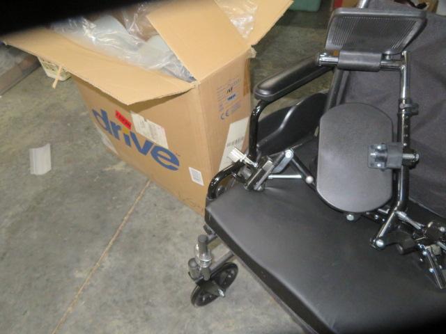 BRAND NEW IN BOX BEDSIDE TOILET & WHEELCHAIR