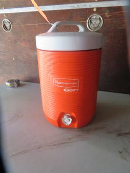 BOTT 5 GAL WATER COOLER & 12 GAL. COOLER