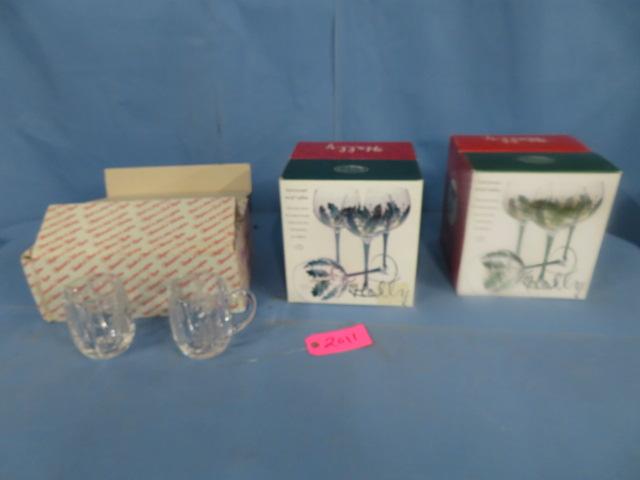 HOLIDAY GLASSES IN BOXES