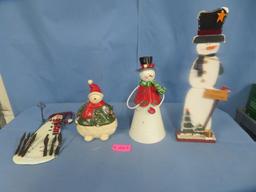 MISC. DECORATIVE SNOWMEN  18-26" T