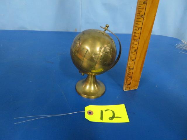 BRASS GLOBE