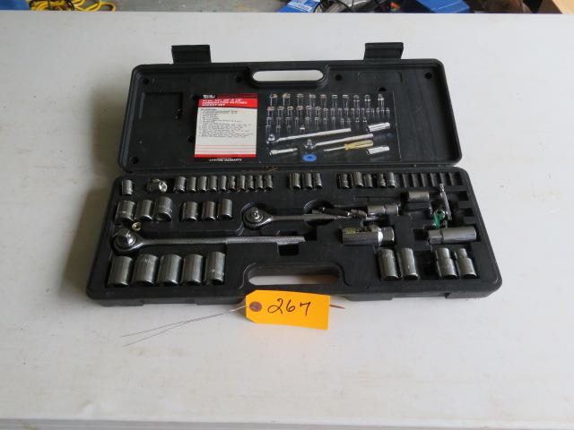 52 pc. Drive ratchet set