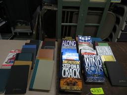 BOX OF PAPERBACK NOVELS