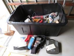 HAND TOOL LOT- HARDWARE AND CONTENTS