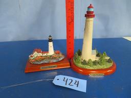 2 LIGHT HOUSES