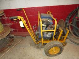 MIGHTY MOWER BORING MACHINE  20 HP WISCONSIN MOTOR