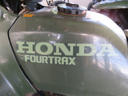 HONDA FOURTRAX 300 2 WD 4 WHEELER