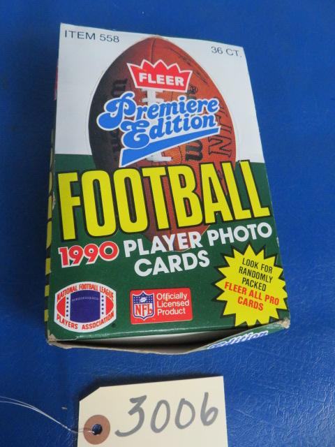 1990 FOOTBALL PLAYER CARDS  36 CT.