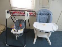HIGH CHAIR and CHILDS CHAIR