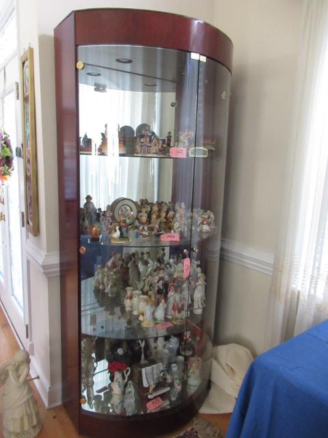 LIGHTED DISPLAY  CABINET