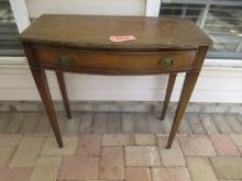 MAHOGANY END TABLE