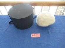 FUR HAT W/ BOX