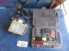 TOOL SET AND OUTDOOR LAMP