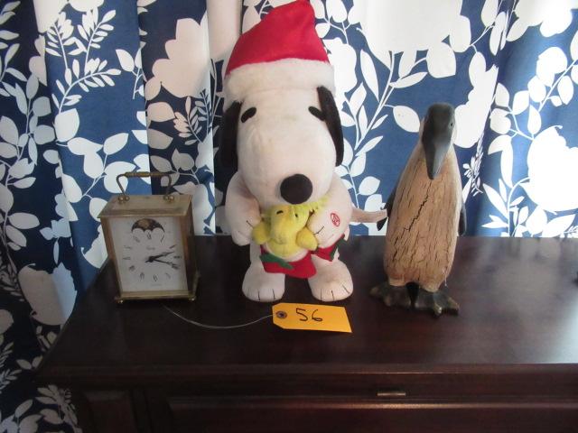 SNOOPY , DUCK AND CLOCK