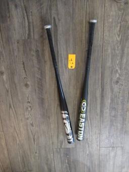 2 ALUMINUM BATS