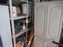 SHELVING AND CABINET CONTENTS