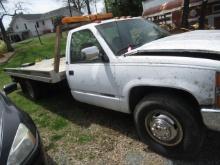 1994 GMC 3500  ROLL BACK 5 SPEED W/ 183,814 MILES-  RUNS