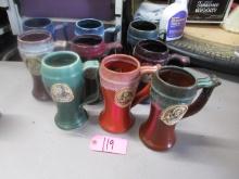 9 RENAISSANCE FESTIVAL CUPS