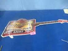 METAL MILLER LIGHT SIGN