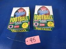 FLEER PREMIER EDITION FOOTBALL CARDS  1990