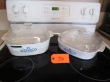 2 PC. CORNINGWARE  10"