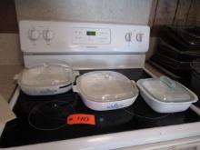 3 PCS. CORNINGWARE