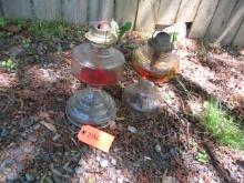 2 OIL LAMPS