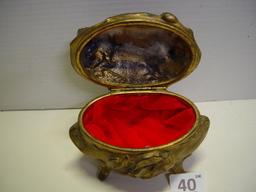 Victorian jewelry box 2 pics