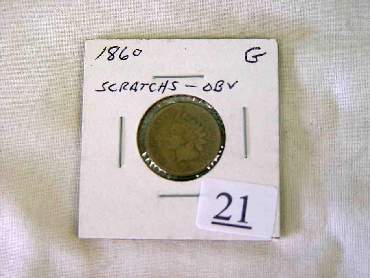 1860 Indian Head Cent