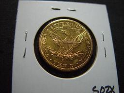1903-S $10 Gold Liberty Cleaned AU