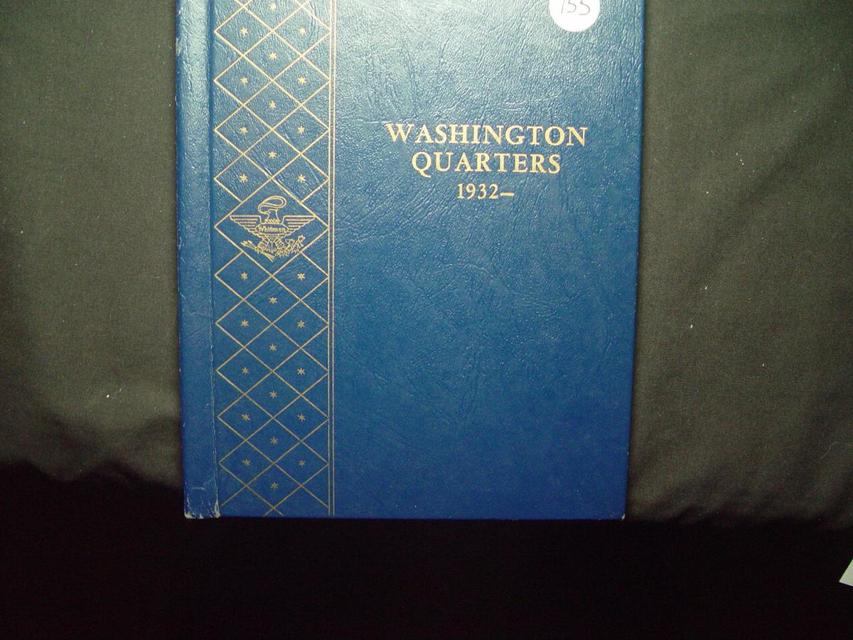 25 Cent Washington Album 1932 - 1964  VG - AU Missing '32-D & '32-S  81 Total