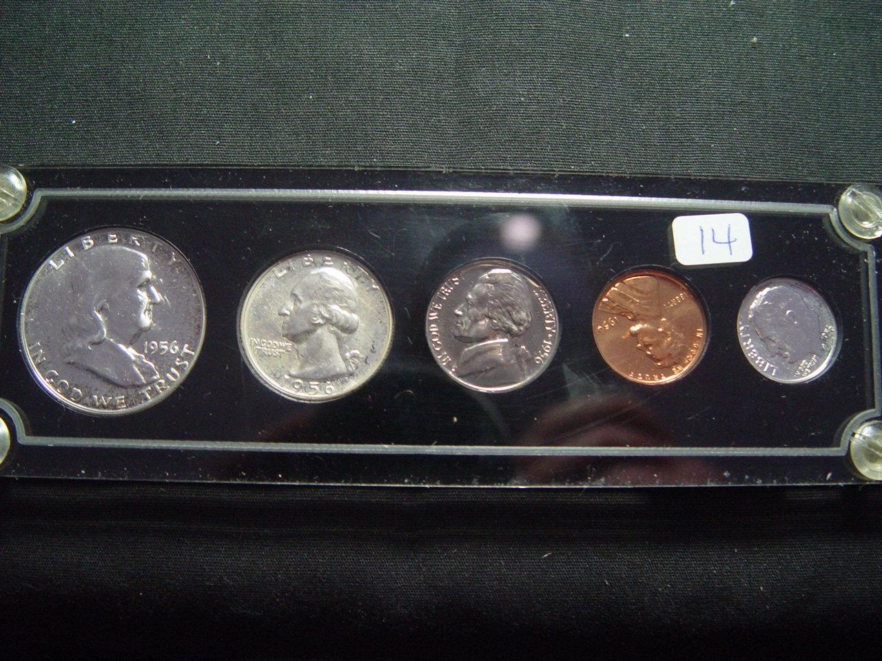 1956 Proof Set in Capital Holder