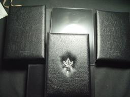 Three Canada Proof Sets: 1991, 1992, 1993