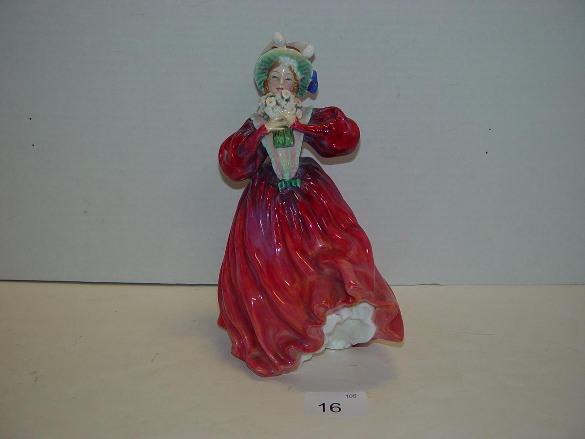 Royal Doulton “Marguerite” figurine 8” tall