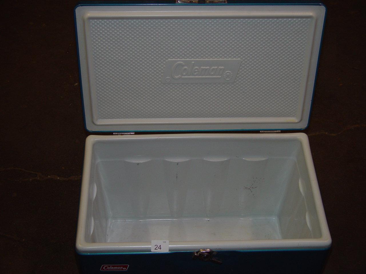 Coleman cooler with openers on each end 3 pics